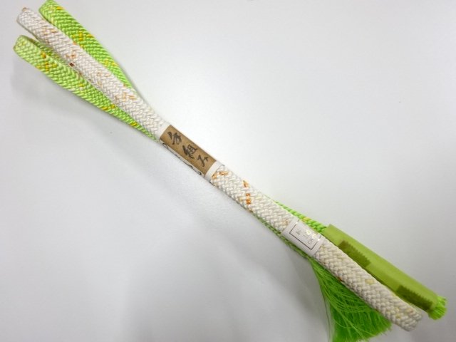 JAPANESE HAND-TIED OBIJIME CORD / UNUSED